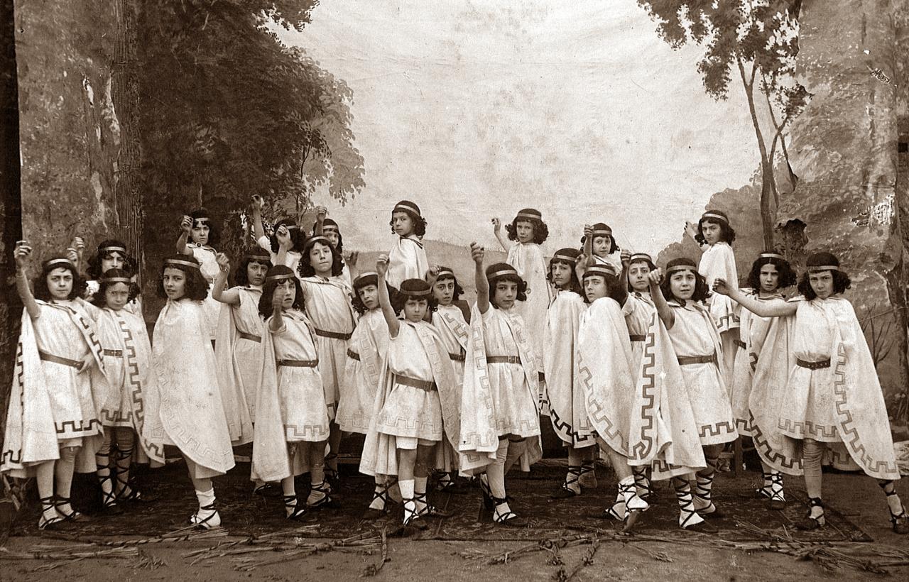 Les fêtes panhélleniques - matinée récréative du 27 février 1906