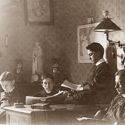 une chambre au début du 20ème siècle