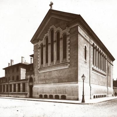 Vue extérieure de la Chapelle en 1910